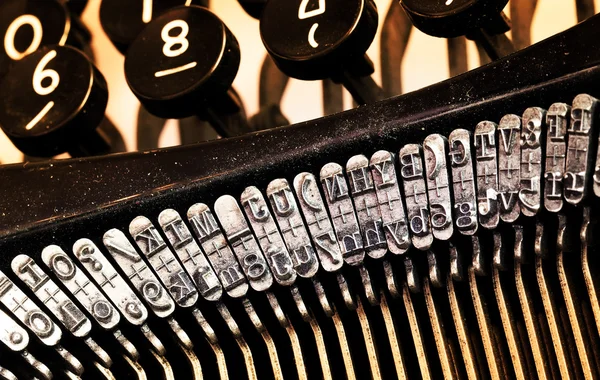 Detalle de una vieja máquina de escribir —  Fotos de Stock