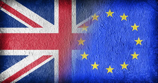 United Kingdom and the EU — Stock Photo, Image