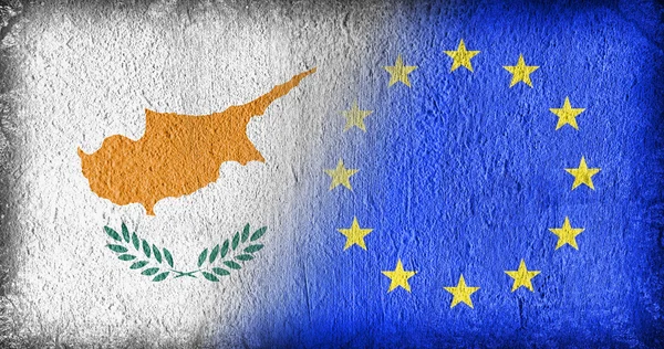 Cipru și UE — Fotografie, imagine de stoc