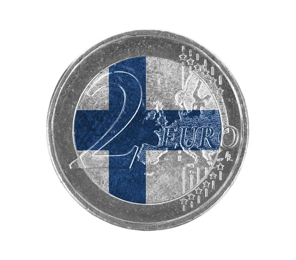 Euromunt, 2 euro — Stockfoto