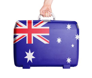 lekeleri ve çizikler ile kullanılan plastik çanta