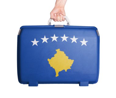 lekeleri ve çizikler ile kullanılan plastik çanta