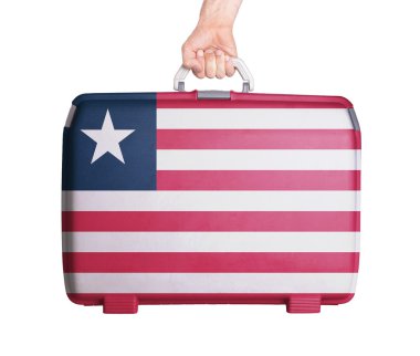 lekeleri ve çizikler ile kullanılan plastik çanta