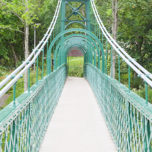 Old green bridge — Stock Photo, Image