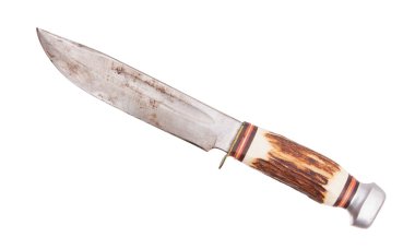 çok eski bowie bıçak izole