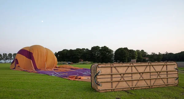 Joure Juli 2021 Luchtballon Geland Ballonvaren Een Groeiend Bedrijf Nederland — Stockfoto