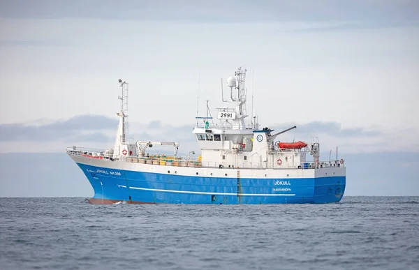 Husavik Iceland August 2021 Commercial Pelagic Fishing Vessel Fishing Icelandic Stock Photo