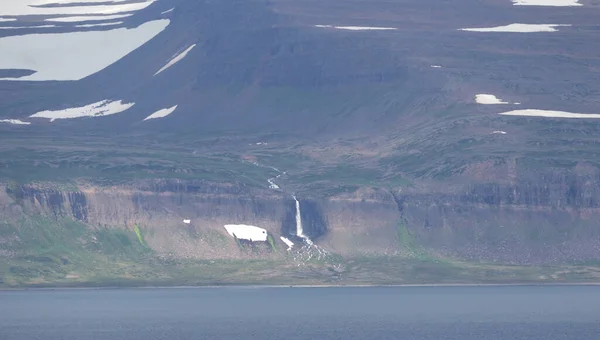Belle Côte Des Westfjords Dans Nord Islande — Photo