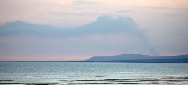 Penisola Reykjanes Lontano Nuova Attività Vulcanica Vulcano Fumante — Foto Stock