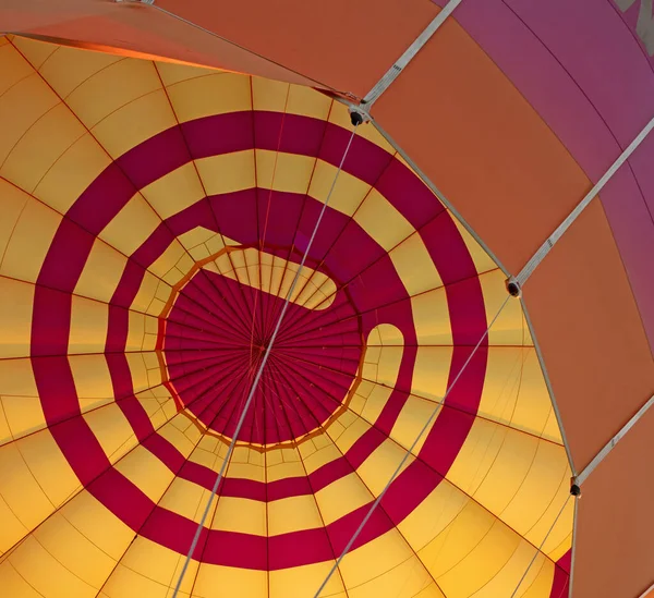 熱気球の中で 選択的な焦点 — ストック写真