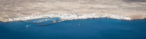 Utsikt Över Graciosa Från Mirador Del Rio Lanzarote Spanien — Stockfoto