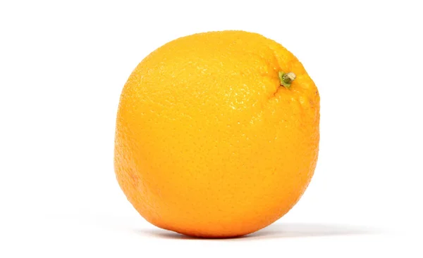 Stor Orange Isolerad Vit Bakgrund — Stockfoto