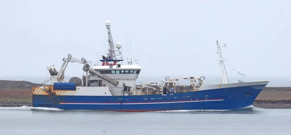 Commercial Pelagic Fishing Vessel Fishing South Icelandic Waters — Stock Photo, Image