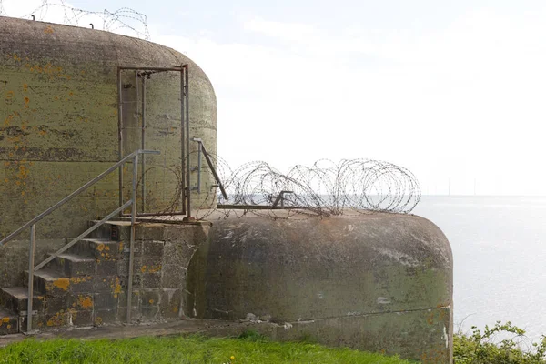 Een Oude Bunker Uit Gebruikt Door Nederlanders Duitsers — Stockfoto