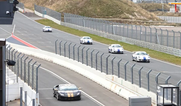 Zandvoort Hollandia 2022 Április Porsche Gt3 Race Planet Track Zandvoort — Stock Fotó