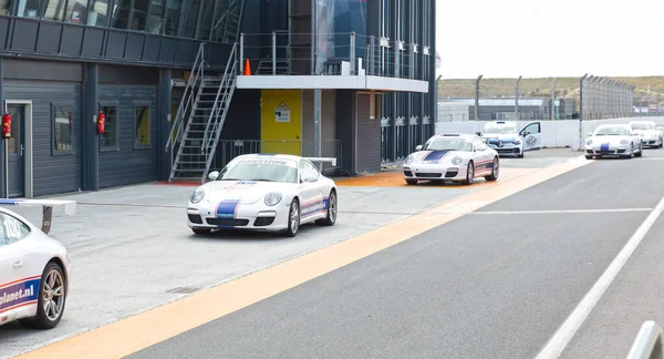 Зандвоорт Нидерланды Апреля 2022 Года Porsche Cayenne Race Planet Трассе — стоковое фото