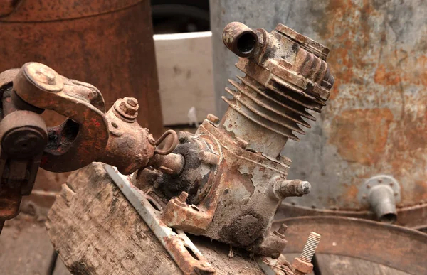 Rusty Part Vehicle Use Anymore — Foto Stock