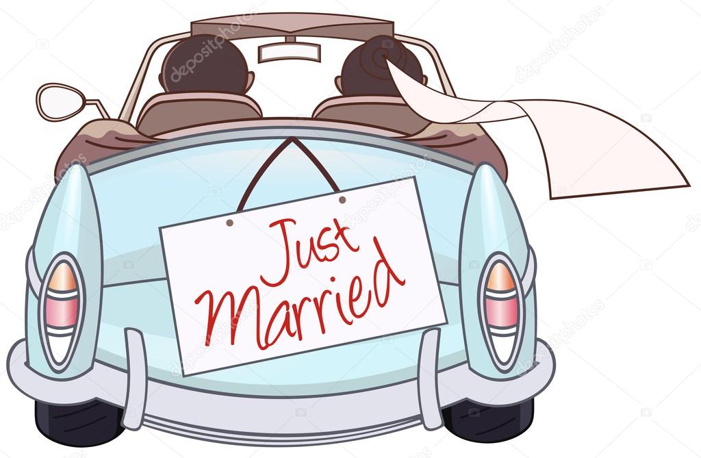 Just married Stock Vector by ©Yyordanov 28456937