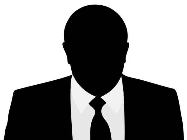 man in suit silhouette transparent