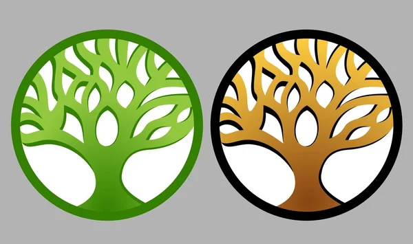 Tree Life Icon Vector Illustration — Stock Vector