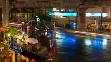 gece trafik
