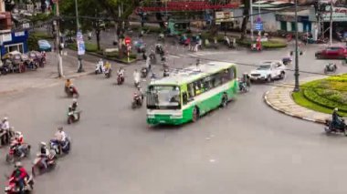 Vietnam - ho chi minh city - zaman atlamalı trafik
