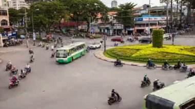 Vietnam - ho chi minh city - zaman atlamalı trafik
