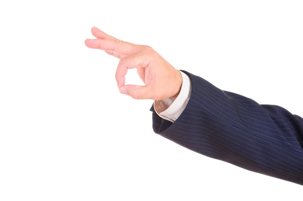 Male hand shows gesture Picking — Stock Photo, Image