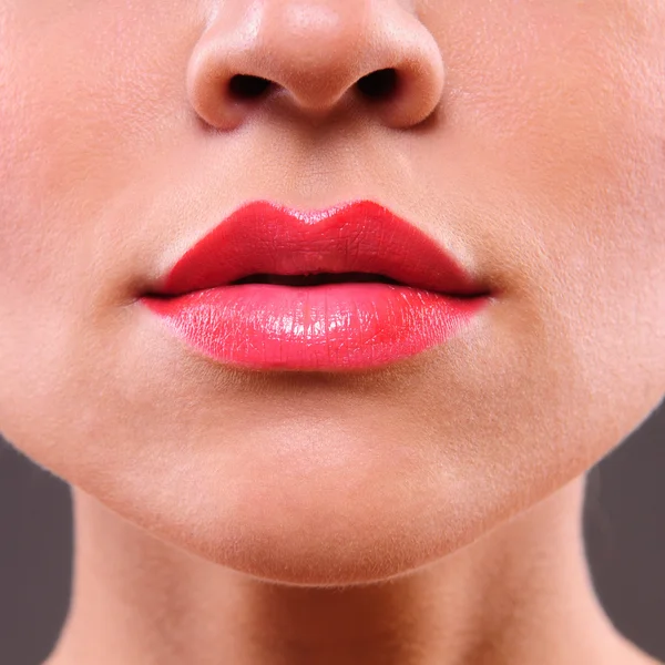 Schoonheid vrouw lippen — Stockfoto