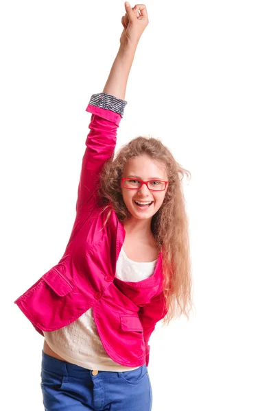 Menina adolescente positivo — Fotografia de Stock