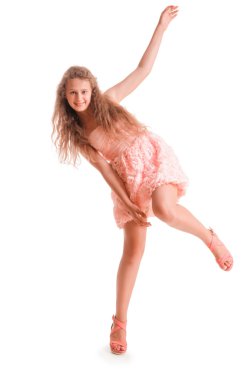 olumlu bir genç kız