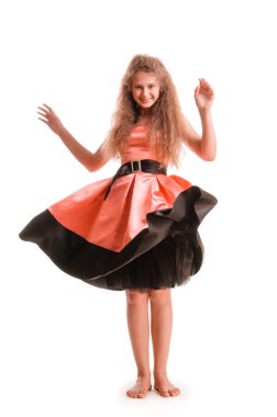 olumlu bir genç kız