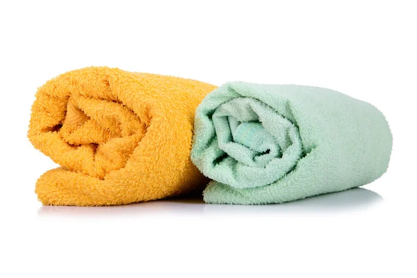 Свернутое полотенце — стоковое фото