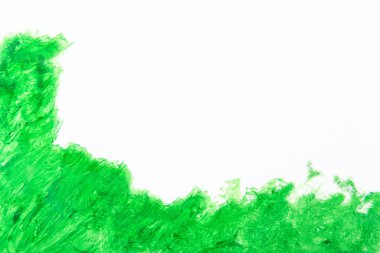 Yeşil fırça dokusu