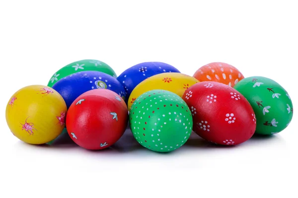 Colored Easter eggs — Stock Photo, Image