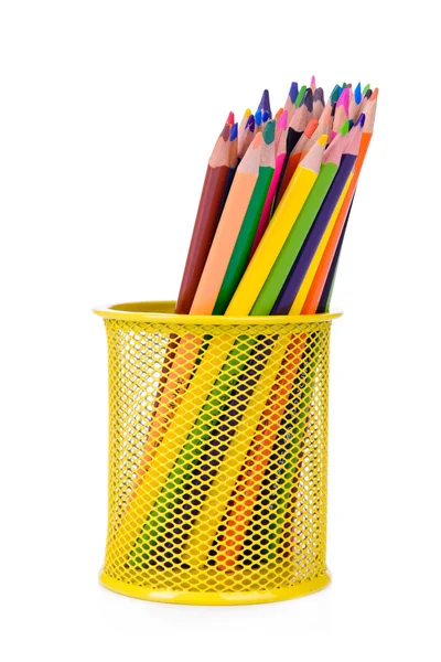 Lápis de cor isolado — Fotografia de Stock