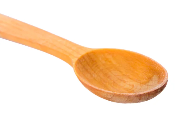 Wooden spoon isolated — Stock Photo, Image