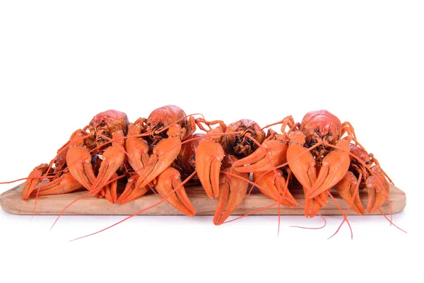 Haşlanmış kırmızı crawfishes — Stok fotoğraf