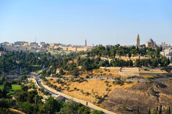 エルサレム古い市の風景 ロイヤリティフリーのストック画像