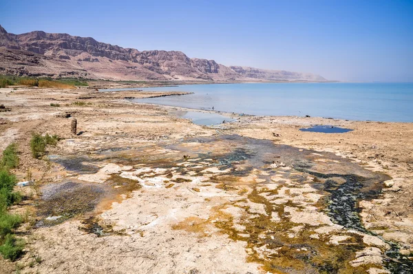 Landschaft des Toten Meeres — Stockfoto