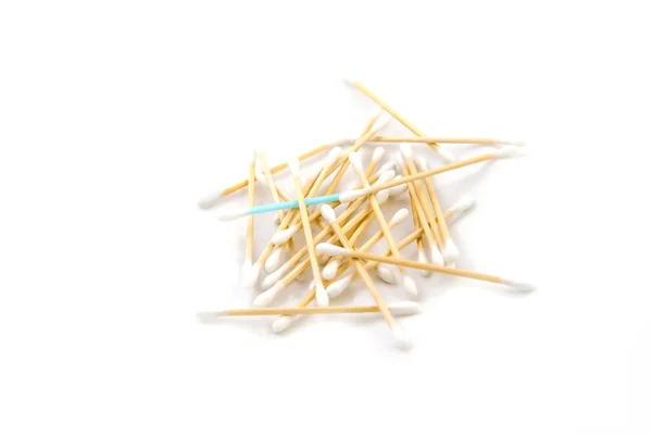 Heap Baumwolle-Sticks — Stockfoto