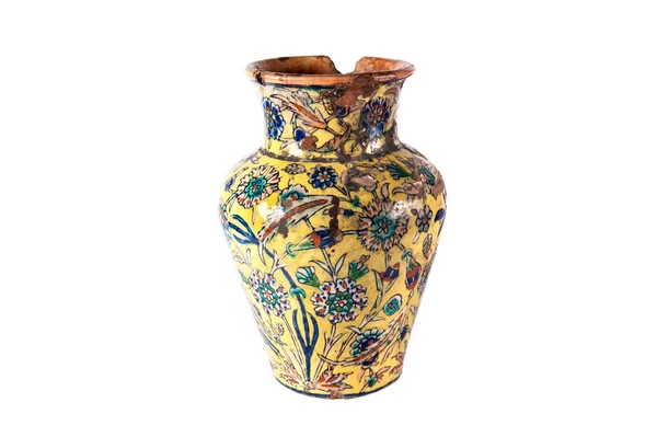 Enamelled Clay Vase — Stock Photo, Image