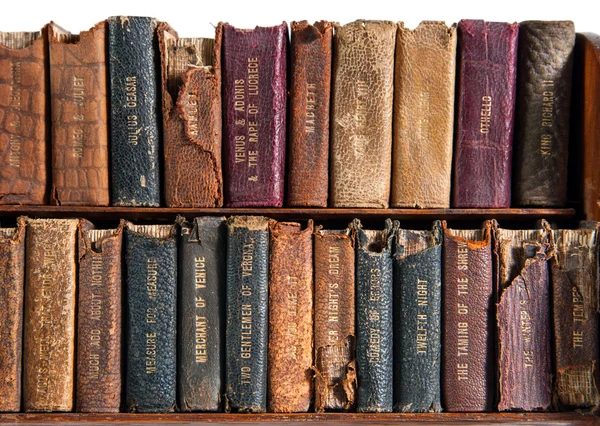 Row of Antique Books — Stock Photo, Image