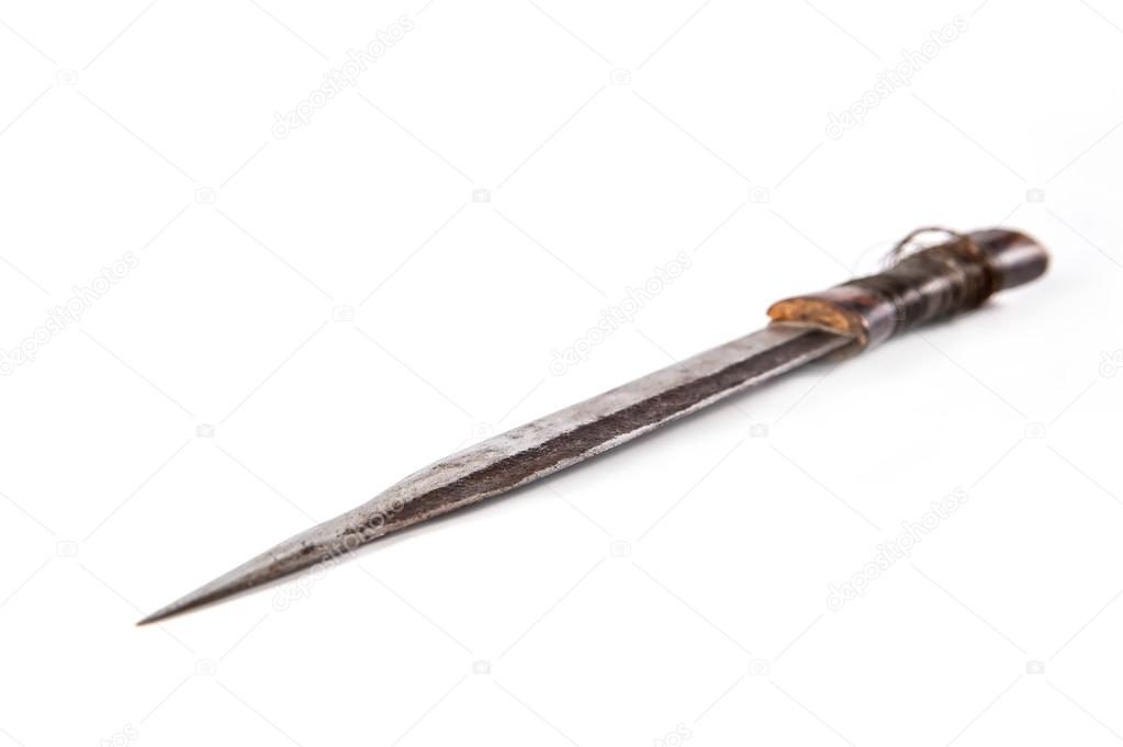 Mozambique traditional ancient dagger