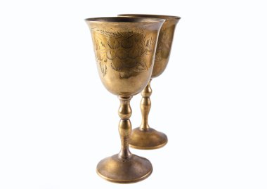 Bronz Birliği şarap bardağı