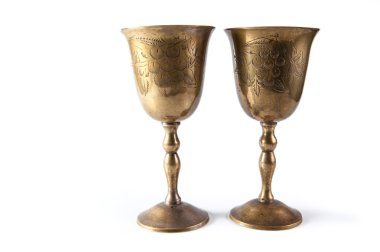 Bronz Birliği şarap bardağı