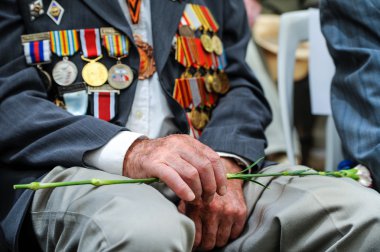 II. Dünya Savaşı gazileri şenlikte 9 Mayıs