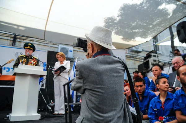 World War II Veterans at the celebration of 9th may — Stock Photo, Image