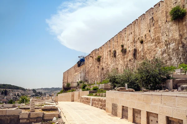 Fragment der Mauer — Stockfoto