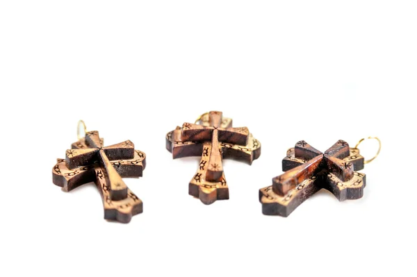 Wooden crosses — Stock Photo, Image